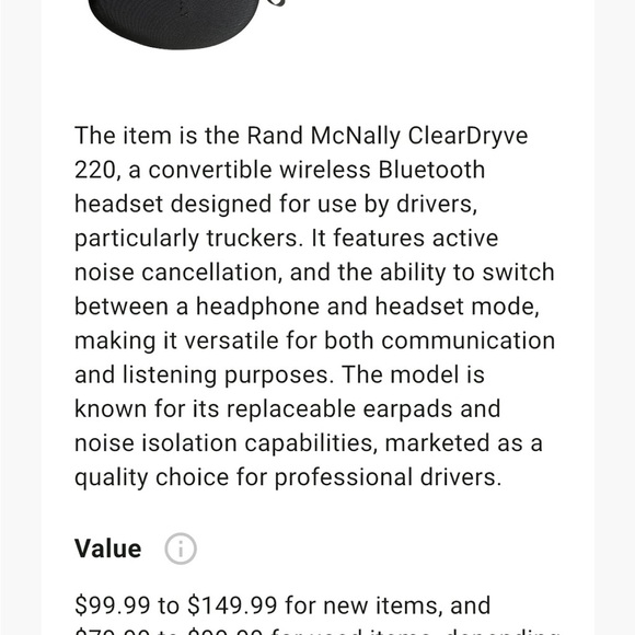 Rand Mc Nally black multipurpose Case Box Only new - Picture 12 of 12